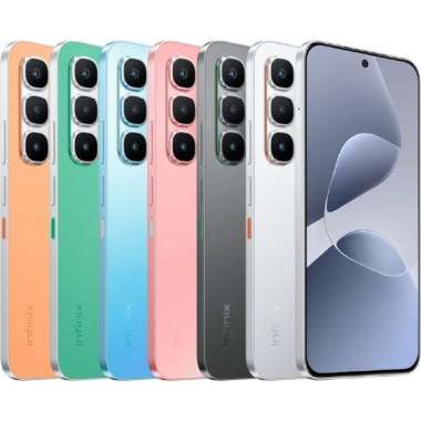 Infinix HOT 60 PRO 8/256GB Garansi Resmi Sleek Black
