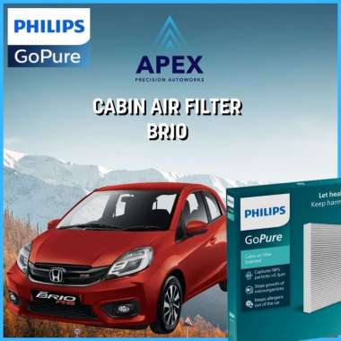 PHILIPS GOPURE CABIN AIR FILTER / FILTER AC HONDA BRIO