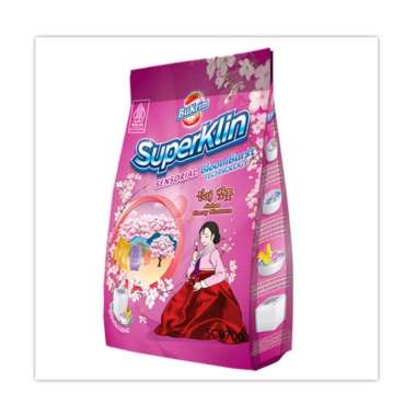 Bukrim Superklin Cherry Blossom 650 gr Deterjen Bubuk
