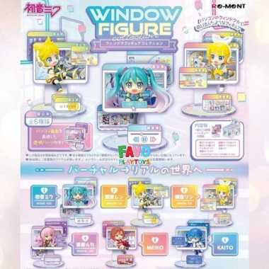 RE-MENT x Hatsune Miku Window Figure Collection Blind Box Rement