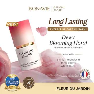 Bonavie Extrait Parfum Balm - Fleur du Jardin - Perfume Wangi Tahan Lama