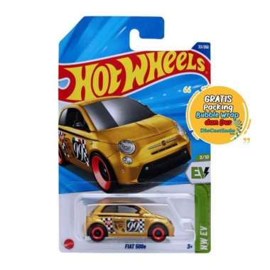 Hot Wheels / HotWheels Lot B 2025 Fiat 500e Gold Plus Protector