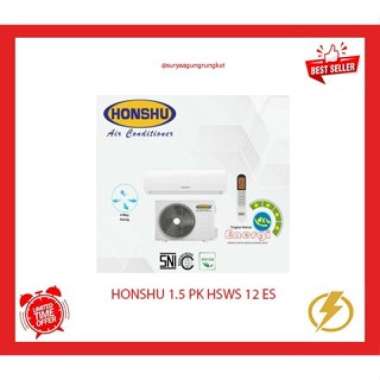 AC SPLIT HONSHU 1.5 PK 1.125 WATT LOW WATT HSWS - 12 ES