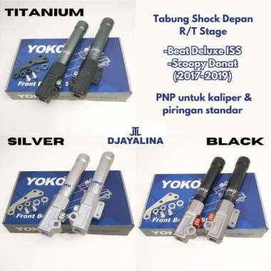 Tabung Shock Depan NMAX AEROX BEAT VARIO SUPRA SCOOPY STYLO - YOKO - Shockbreaker Depan - Model R/T 