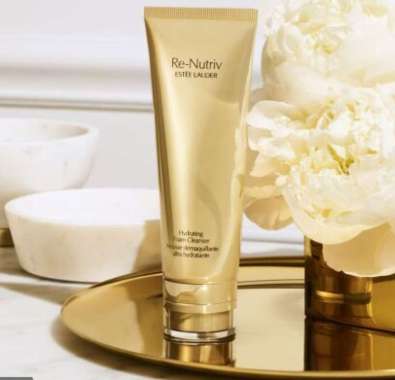 ESTEE LAUDER Re Nutriv Hydrating Foam Cleanser 75 ML Membersihkan Cleansing