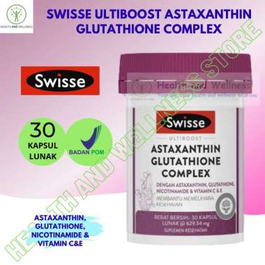 Jual Blackmores Ultimate Vibrant Skin Dan Swisse Ultiboost Astaxanthin  Glutathione Complex 30 Di Seller Health And Wellness Flagship Store -  Kelapa Gading Timur, Kota Jakarta Utara | Blibli