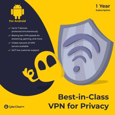 For Android Software CyberGhost VPN Original 7 Device