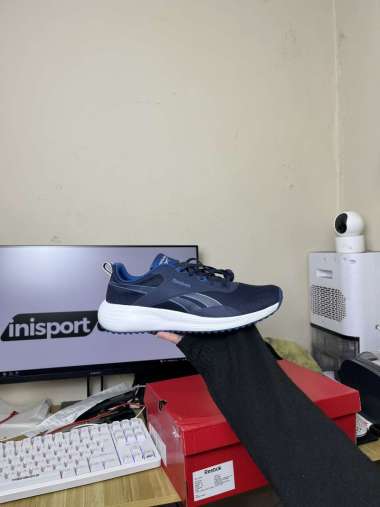 Sepatu Lari Pria Reebok Lite Plus 4 Navy ORIGINAL 100209917 43