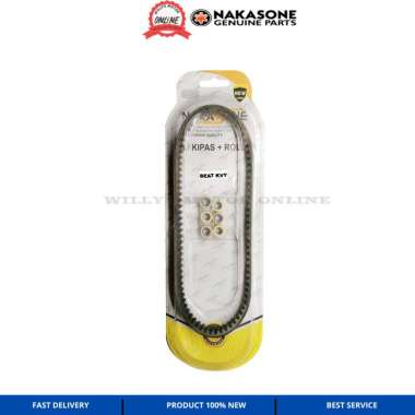 VANBELT BEAT KARBU SCOOPY KARBU KVY SET ONLY NAKASONE V-Belt Beat karbu Van belt beat VBELT SET ROLL
