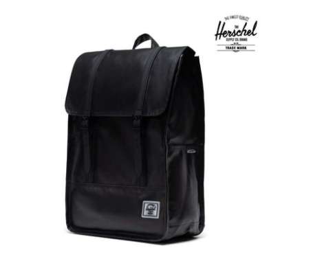 Herschel Survey Backpack Weather Resistant - Ransel Pria - Black