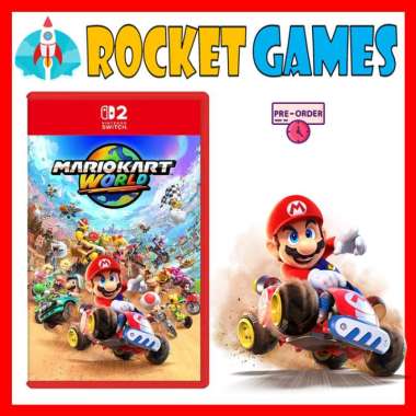 Nintendo Switch 2 Game / NS2 Mario Kart World KASET FISIK MARIO