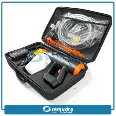 MOLLAR Q7 Mesin Cuci Steam Baterai Cordless Jet Cleaner Motor Mobil