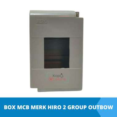 Box MCB 2 Group Hiro Rumah MCB 2 Group