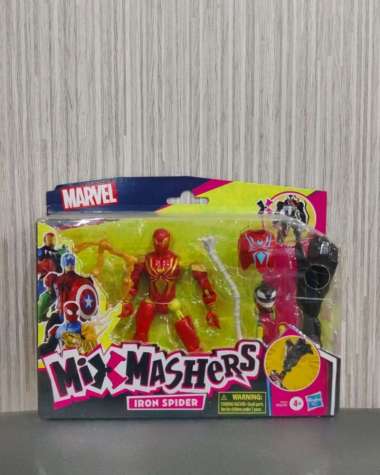 mainan anak action figure marvel mix mashers koleksi IRON SPIDER