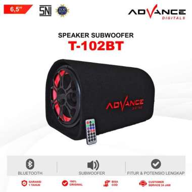 ADVANCE T102 BT Speaker Bluetooth Bass Subwoofer 6.5 Inch