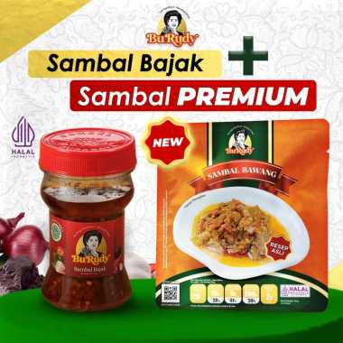 PAKET SAMBAL PREMIUM BU RUDY | SAMBAL BAJAK - SAMBAL BAWANG PREMIUM BU RUDY