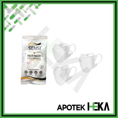 Sensi Mask Duckbill isi 3 - Masker Sensi