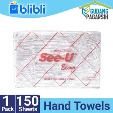 SEE-U Econo Tissue Hand Towels – 150 Sheets