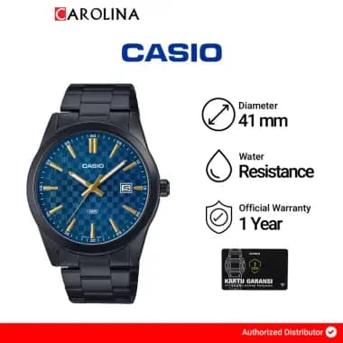 Promo Jam Tangan Casio General Dress Mtp-v300b-1a Analog Black Dial Black  Stainless Steel Strap Diskon 25% Di Seller Carolina Watch Flagship Store -  Lontar, Kota Surabaya | Blibli