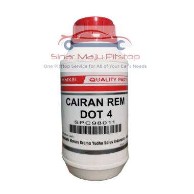 MMKSI QUALITY PARTS Cairan Minyak Rem DOT 4 - Minyak Rem DOT 4 Mobil MITSUBISHI 300ml Original