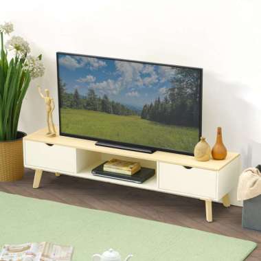 iFURNHOLIC TVholic 120 - Meja TV Minimalis - Furniture - brown Jawa Timur