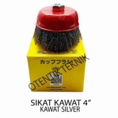 CUP BRUSH 4 INCH - SIKAT KAWAT 4 INCI - SIKAT GURINDA MANGKOK