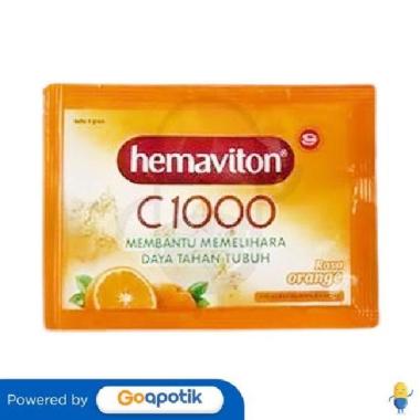 HEMAVITON C 1000 4 GRAM RASA ORANGE SACHET