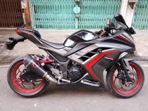KNALPOT R9 AUSTIN CARBON TITANIUM FULLSYSTEM R25 MT25 NINJAFI RRMONO
