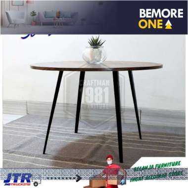 Meja Bulat Lesehan Minimalis Murah Ukuran Diameter 60 Cm