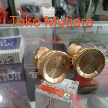 Nozzle spuyer sprayer nozle tembak kuningan 4 lubang mirip tanika