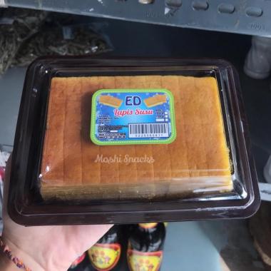Kue Lapis Legit Cap ED Asli Bangka / Kue Besar Bangka / Lapis Susu Kemasan Vacum