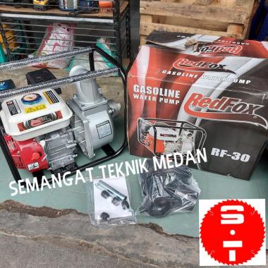 RF30 MESIN BENSIN POMPA AIR HISAP WATER PUMP 3" 3 INCH REDFOX RED FOX