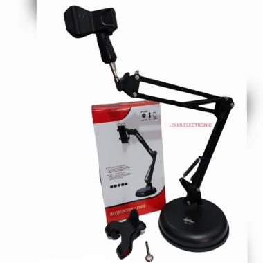 Stand HP dan Mic Meja Black Spider SH-37 Table Standing HP Microphone