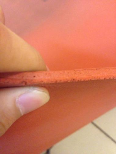 Sponge silicone rubber 5mm / karet spon silikon lembaran