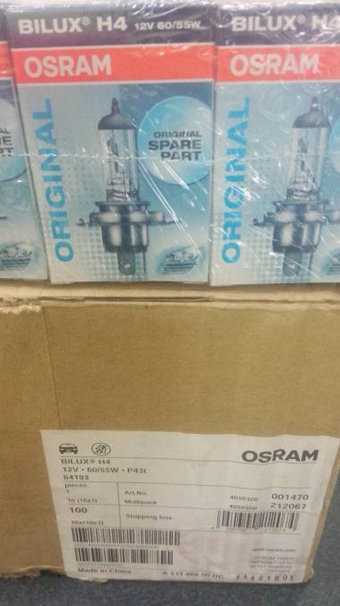 lampu halogen H4 mobil 12v 60/55