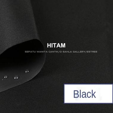 600D Kain Tahan Air Tahan Hujan Untuk Kanopi Tenda Tas Dinier Hitam