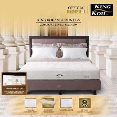 King Koil Kasur Springbed Viscountess [Mattress Only] 180 x 200