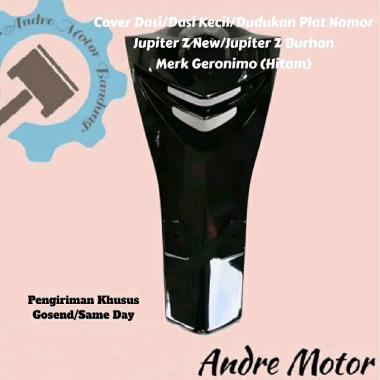 Cover Dasi/Dudukan Plat Nomor Jupiter Z New/Jupiter Z Burhan Merk Geronimo Kualitas Ori