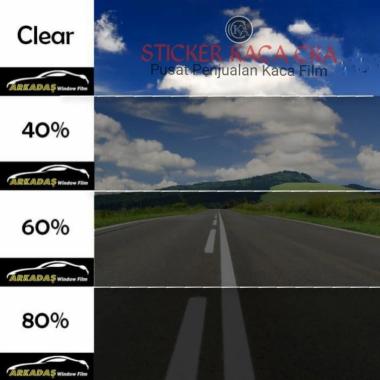 Stiker Kaca Jendela Kaca Film Rumah Kaca Film Mobil Film Riben Anti Uv warna 80%