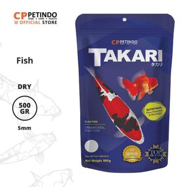 Makanan Ikan Takari Biru 5mm - 500gr
