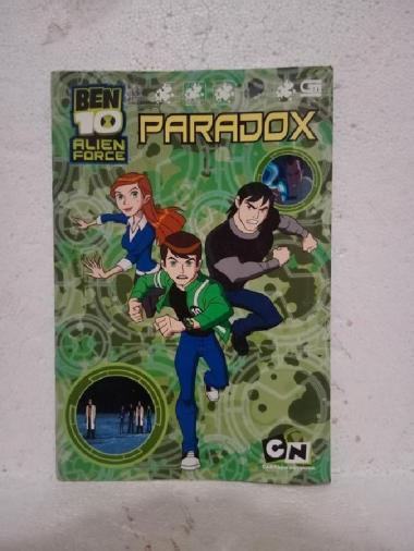 BUKU BEN 10 ALIEN FORCE PARADOX CARTOON NETWORK