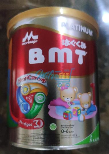 Promo Harga Morinaga BMT Platinum Susu Formula Bayi 0-6 Bulan Plain 400 gr - Blibli