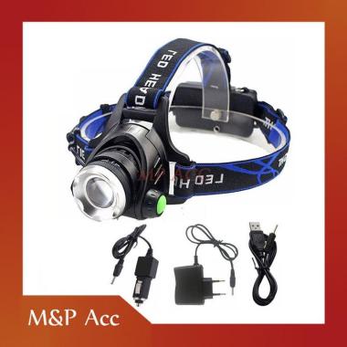 MURAH High Power Headlamp LED Cree XML T6 + Charger