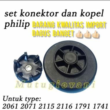 Konektor dan kopel blender philip set 2061 2071 2115 2116 1791 1741 Bagus