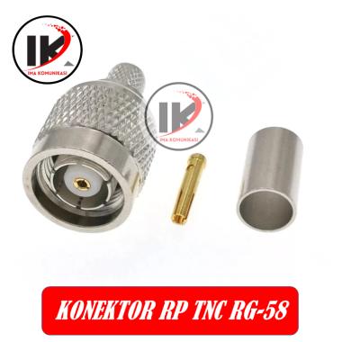 KONEKTOR RP TNC RG58