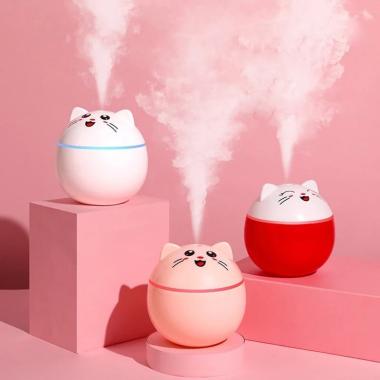 Fthree Store Air Humidifier Ultrasonic Aroma Diffuser Mini Lucky Cat Mini