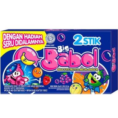 Big Babol Bubble Gum Stick Multipack 45G