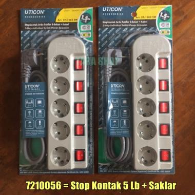 STOP KONTAK 5 LB + SAKLAR ST1582 SW UTICON - 7210056