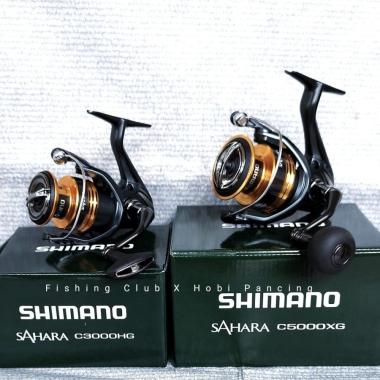 Reel Shimano Sahara 2022 1000 2500 C3000 HG 4000 C5000 XG Power Handle 1000