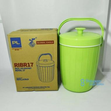 Rice Bucket 17 Liter Global Eagle / Termos Nasi / Thermos Es RIBR17